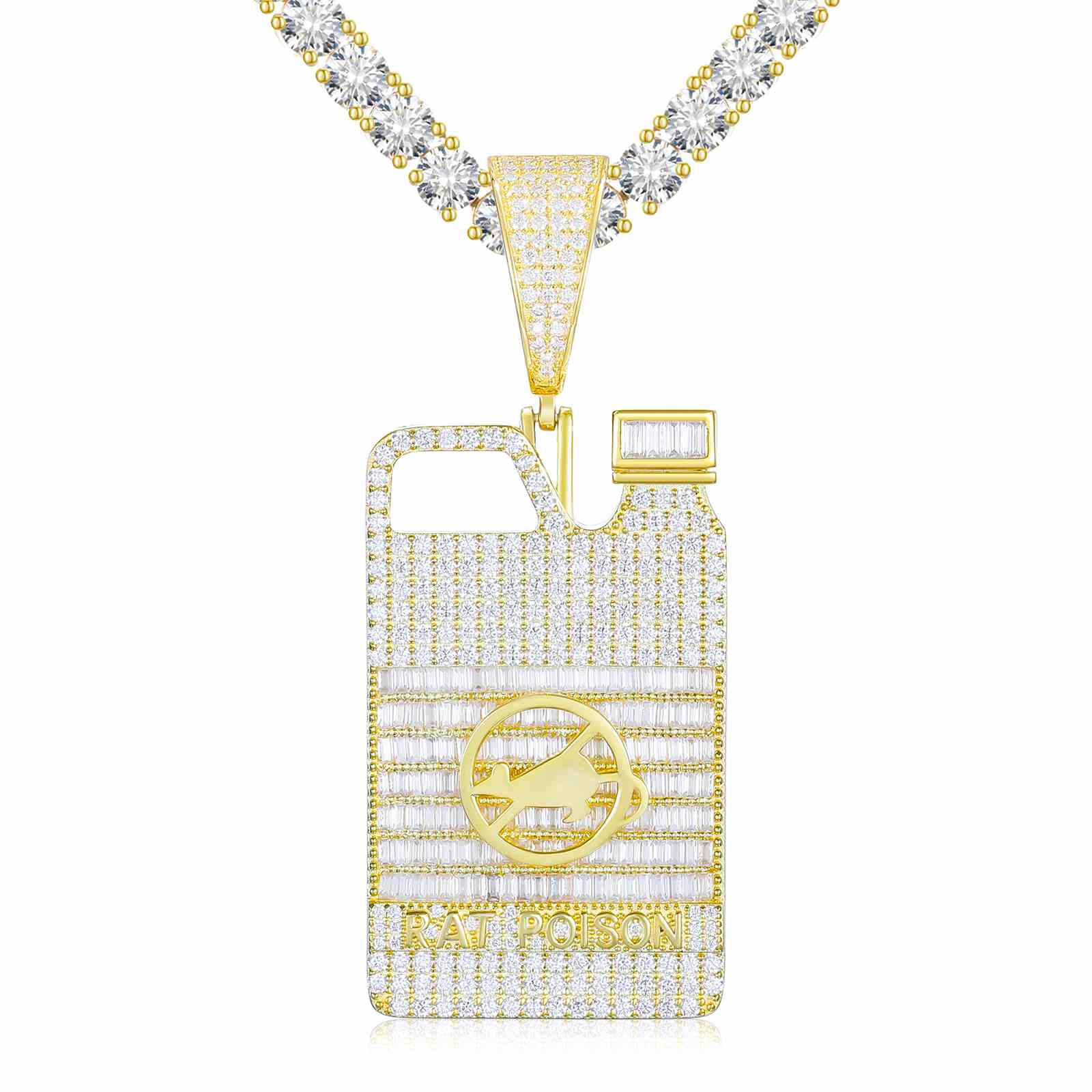 Baguette Rat Poison Pendant