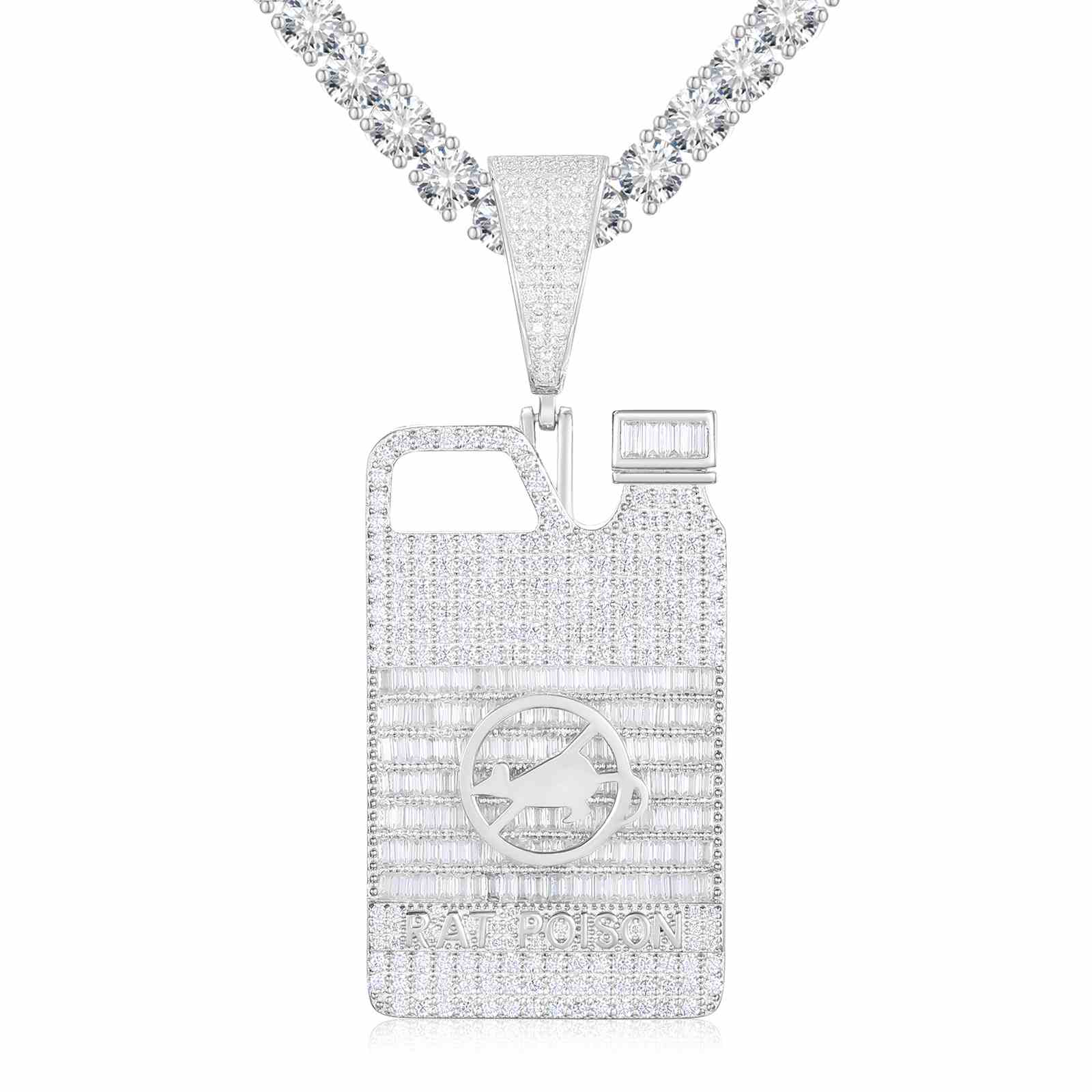 Baguette Rat Poison Pendant