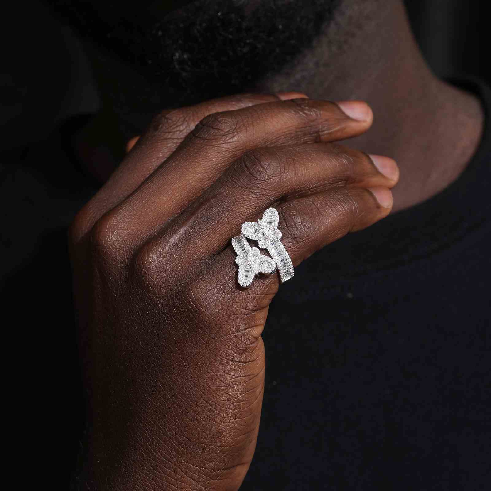 butterfly promise ring
