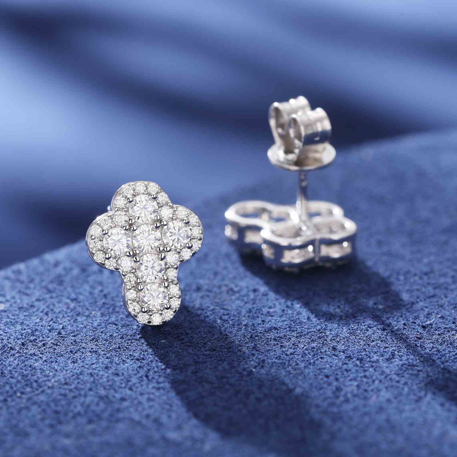 cross earrings men