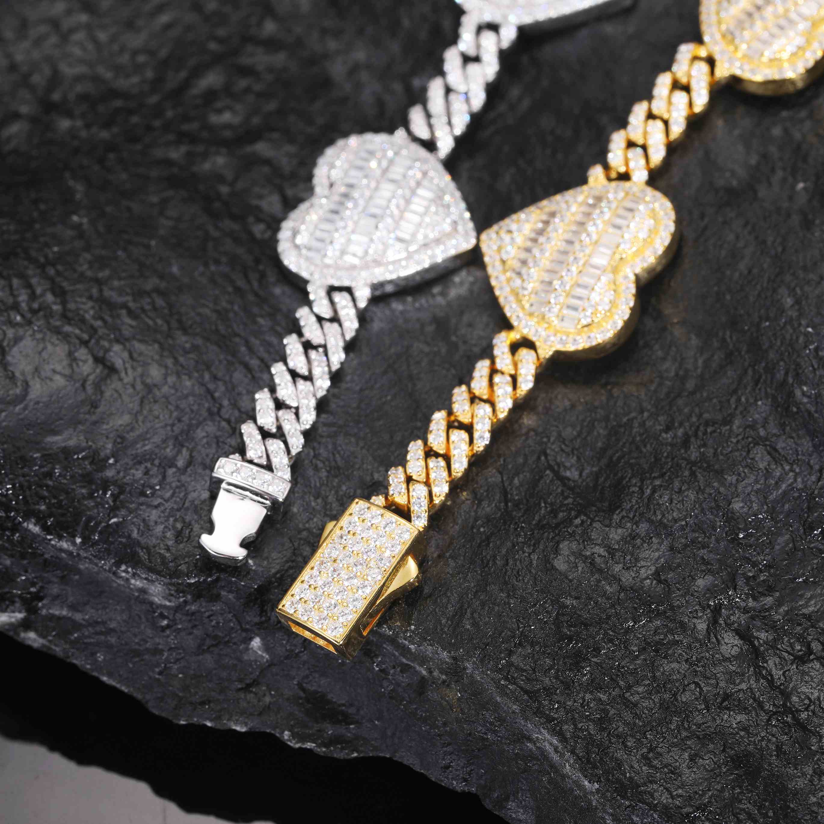 diamond cuban link bracelet