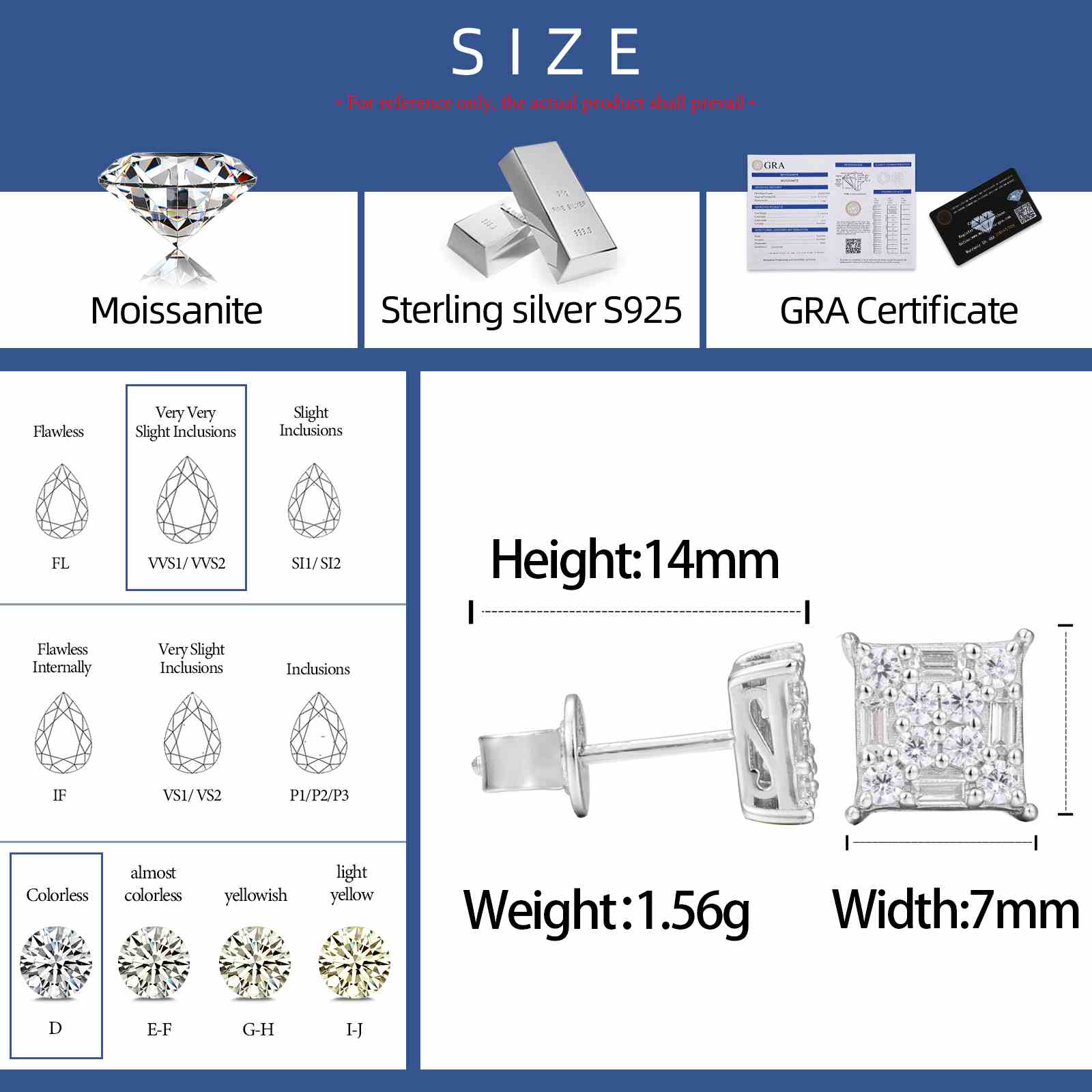 lab grown diamond earrings 1 carat