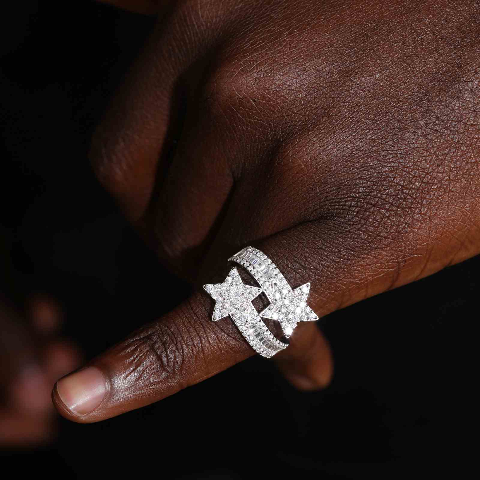moissanite wedding sets