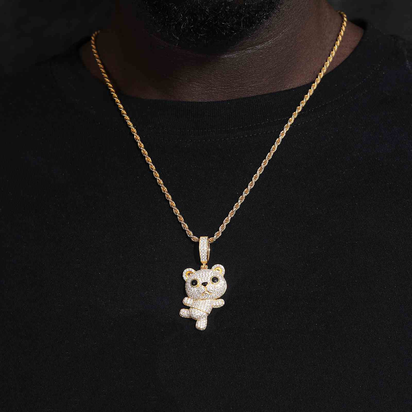 pooh bear necklace