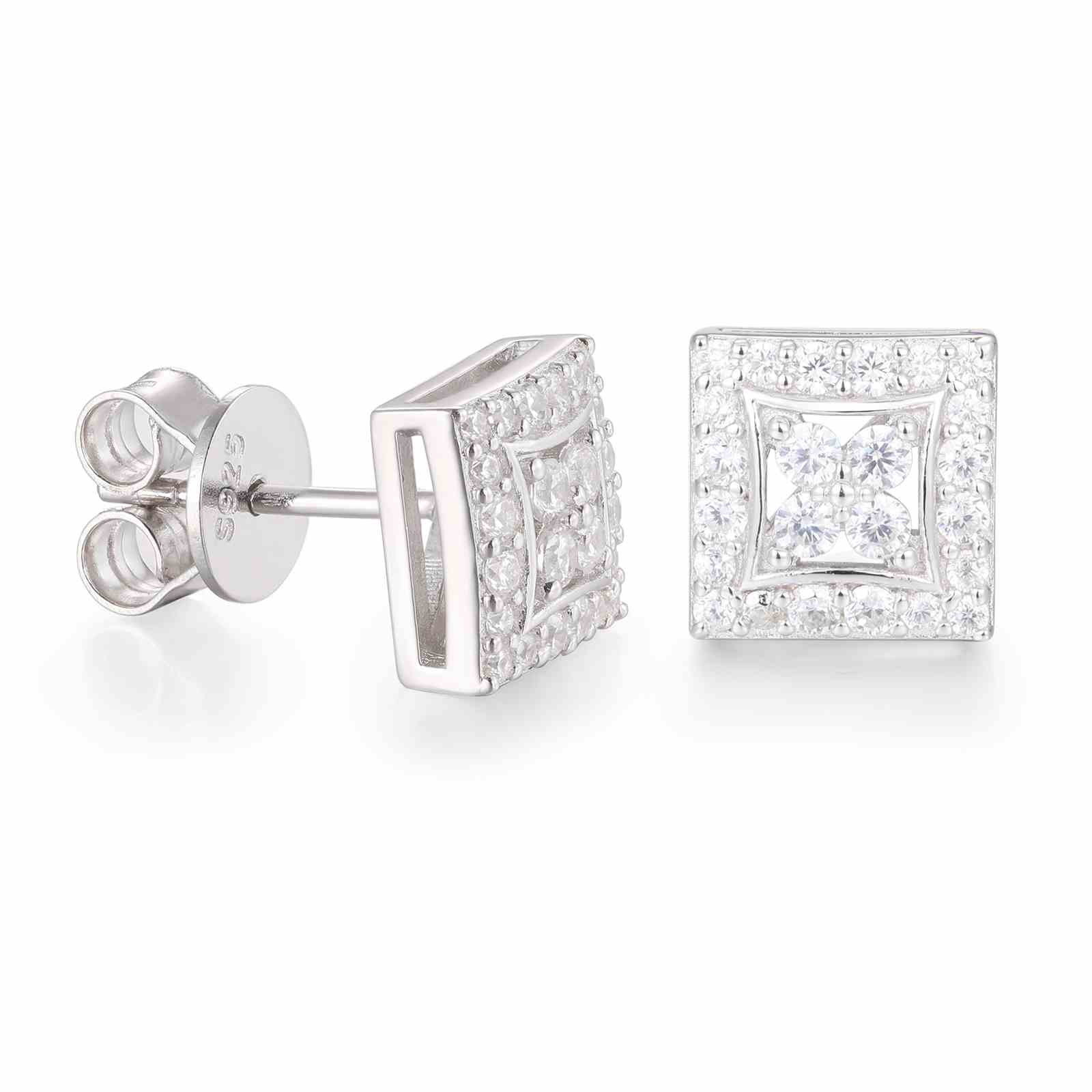 sapphire stud earrings