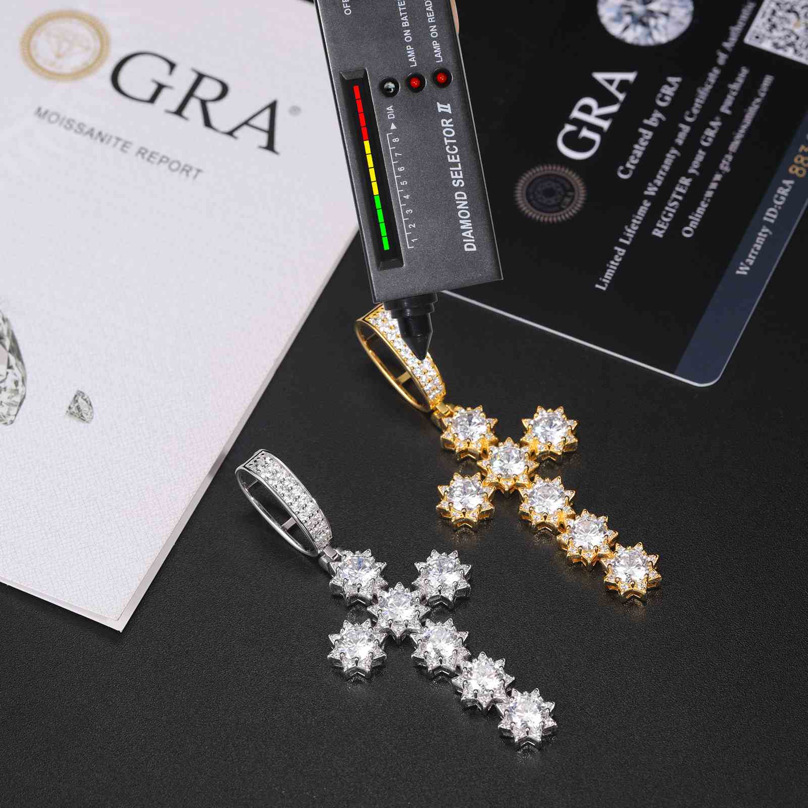 silver cross pendant