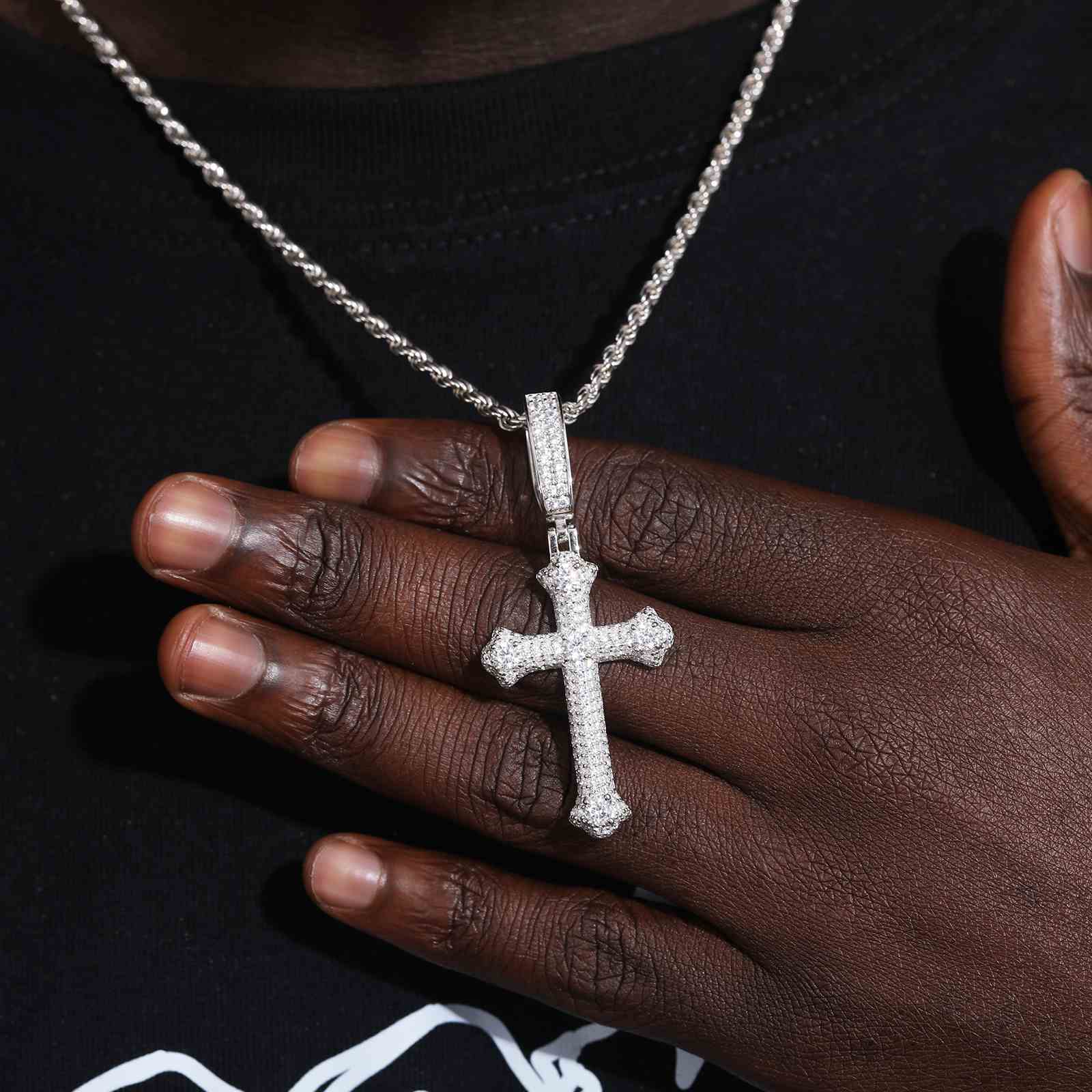 small cross necklace