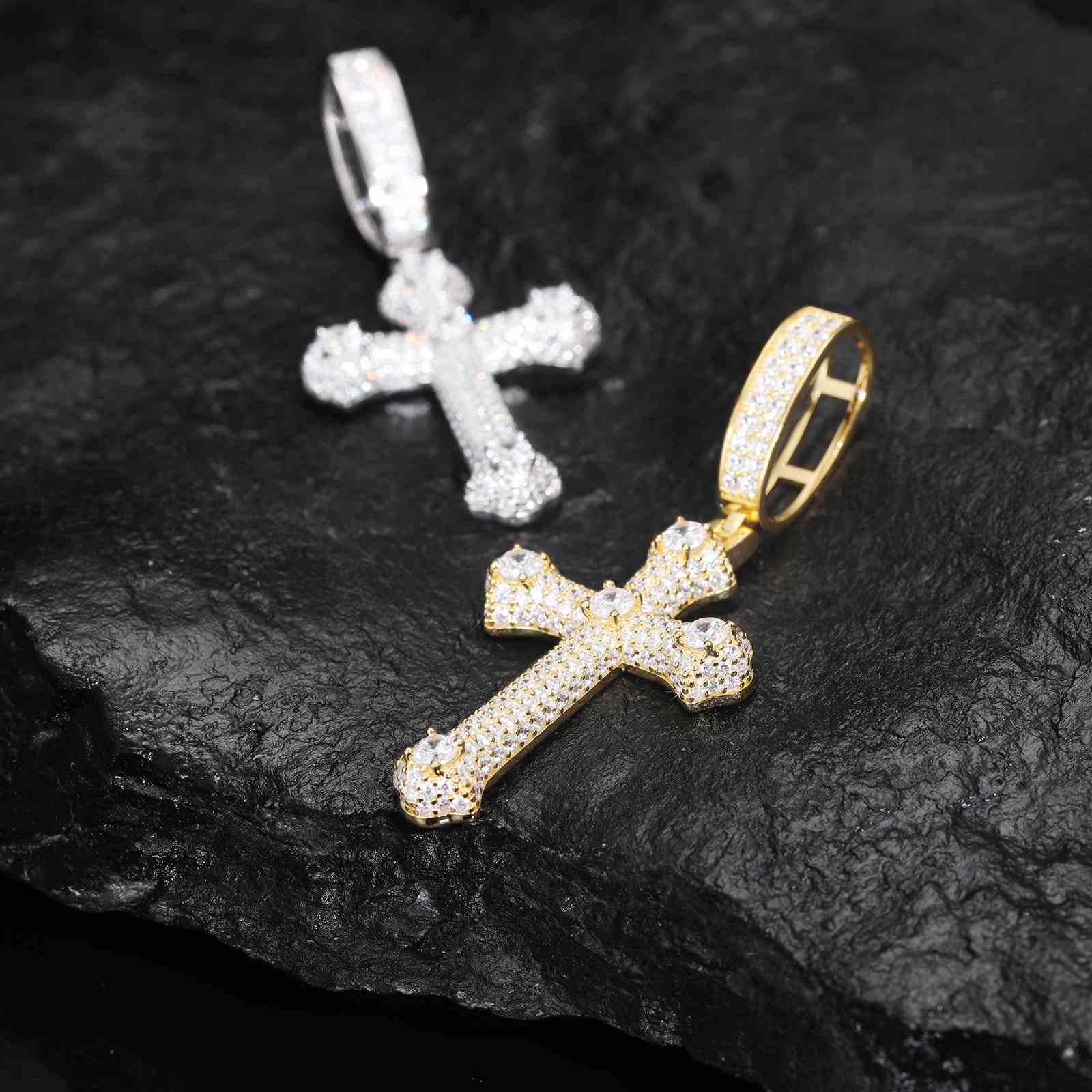 sterling silver cross pendant