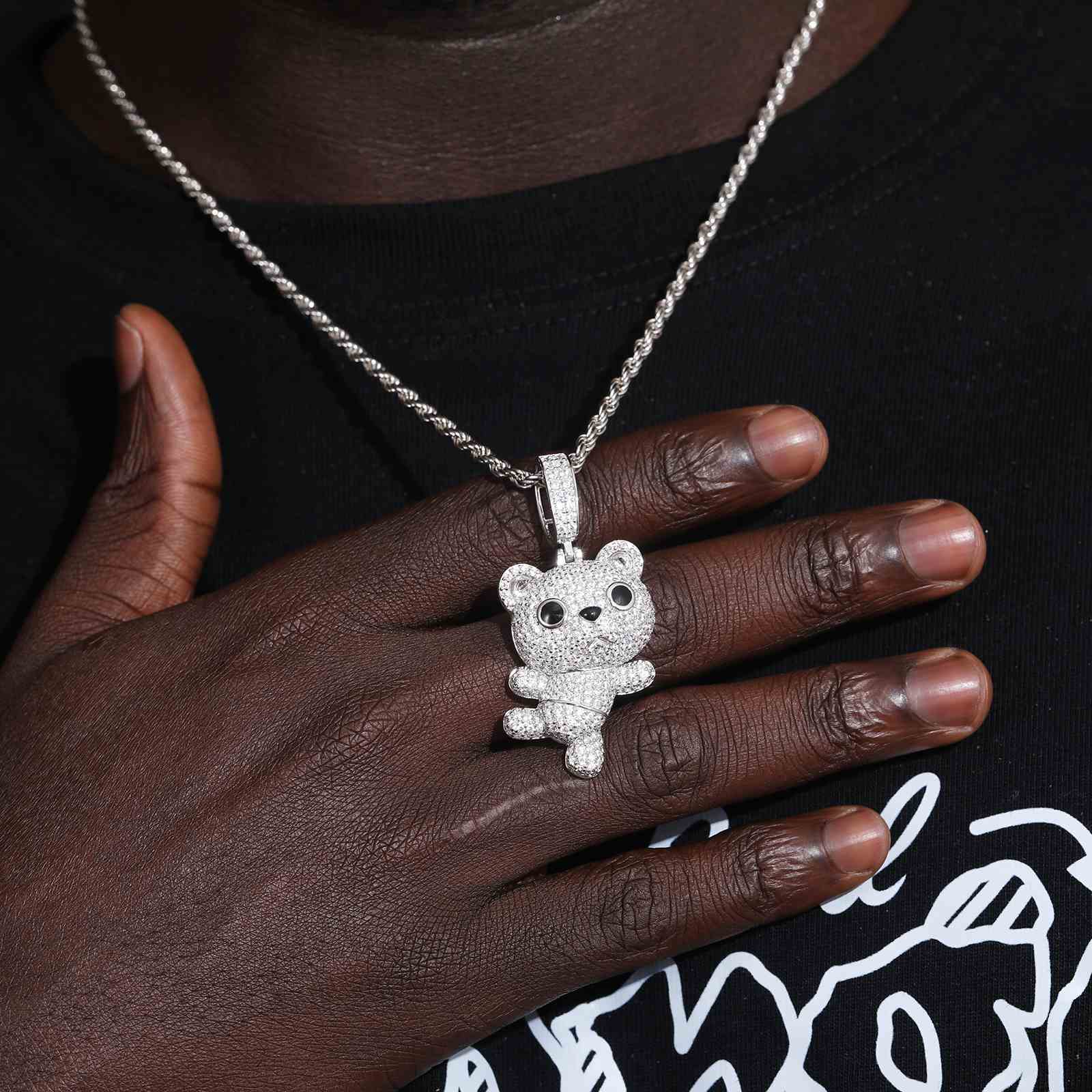 teddy bear pendant