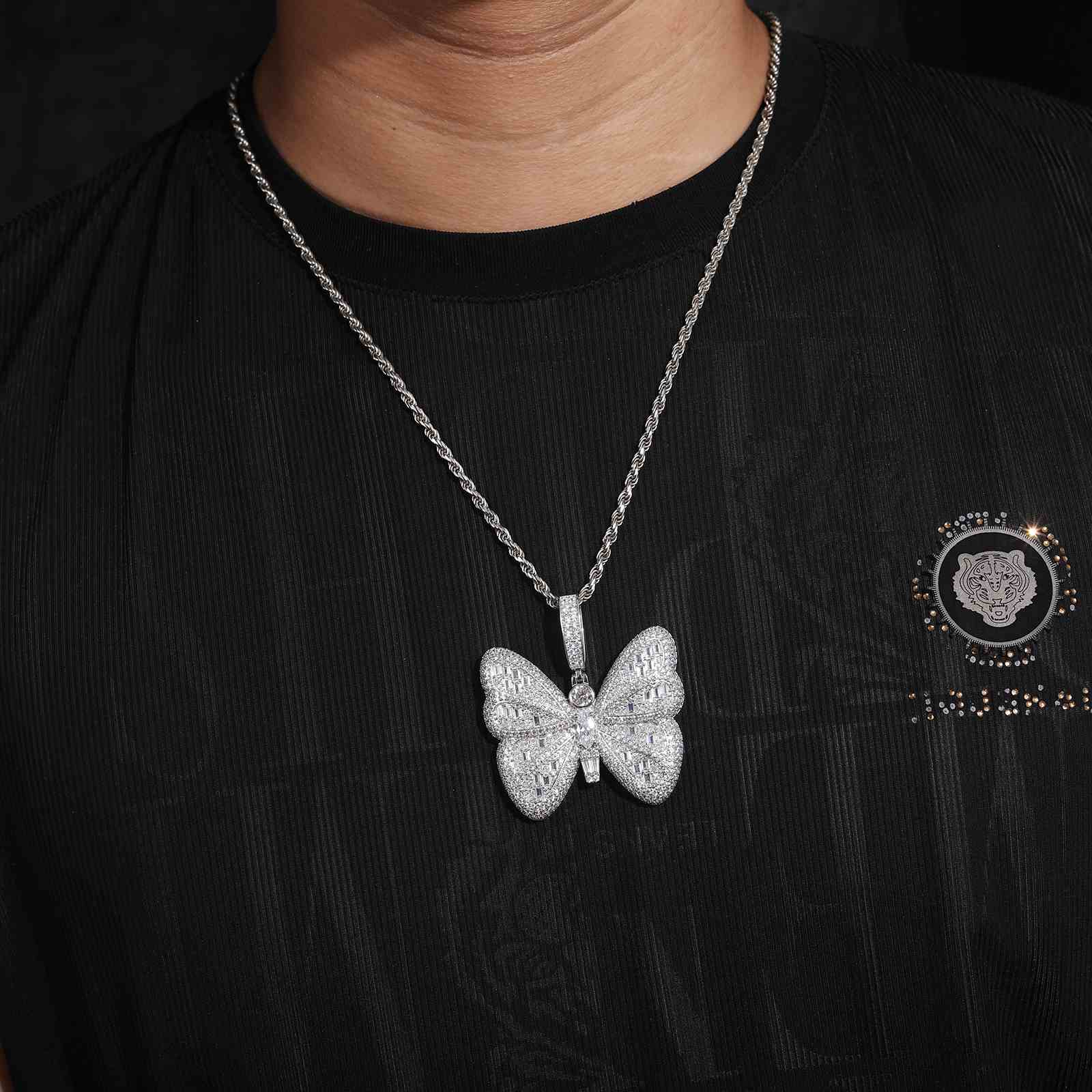womens butterfly necklace
