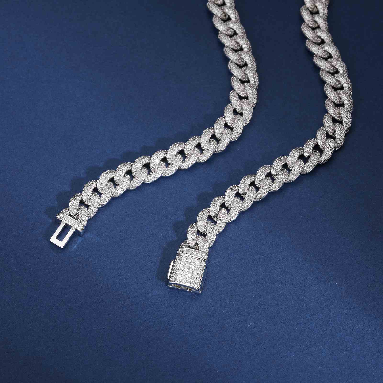 8mm Bubble Cuban Link Chain