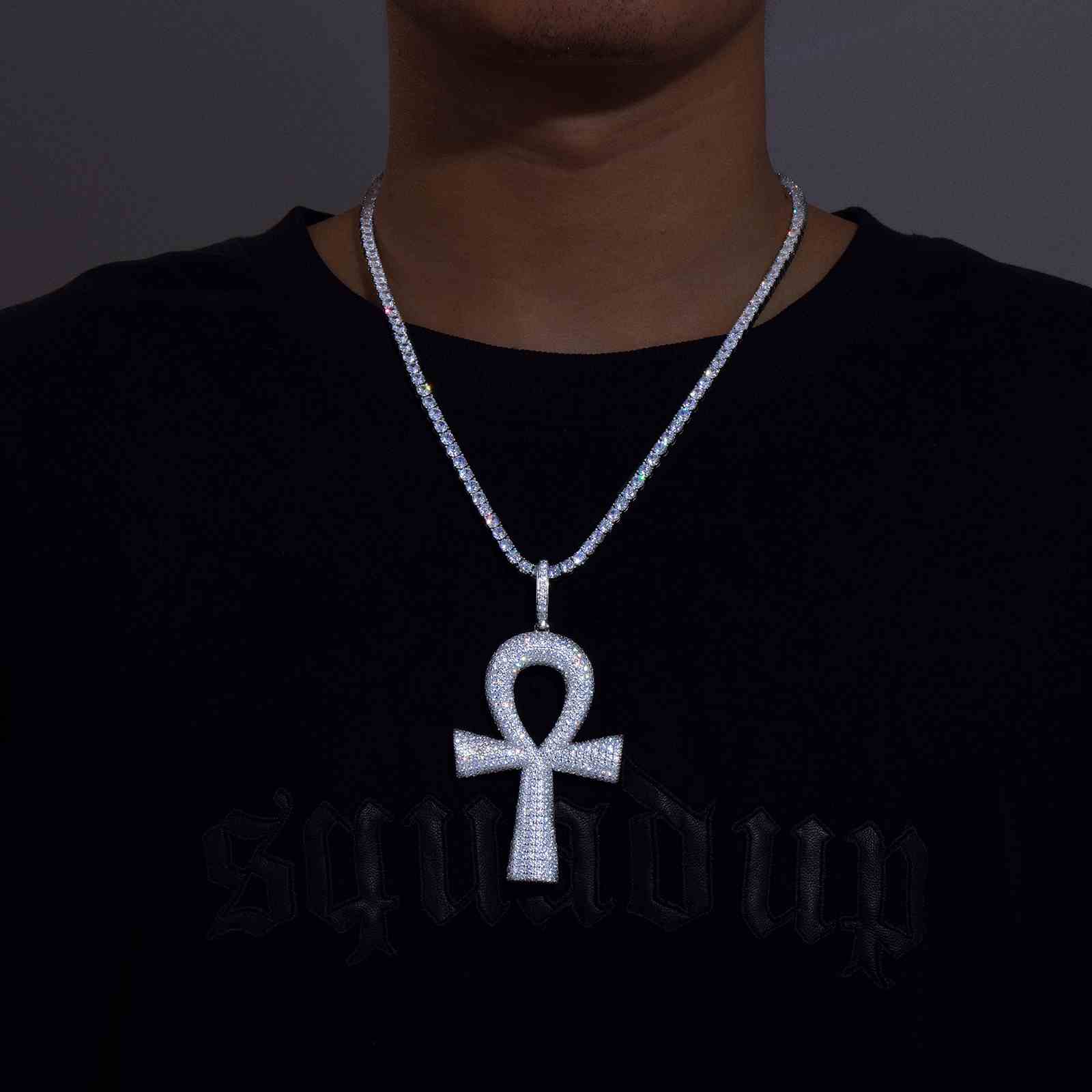 3 Sizes Ankh Cross Pendant