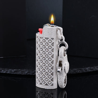 Iced Out Lighter Case Hip Hop Diamond Style Cover CZLCO001