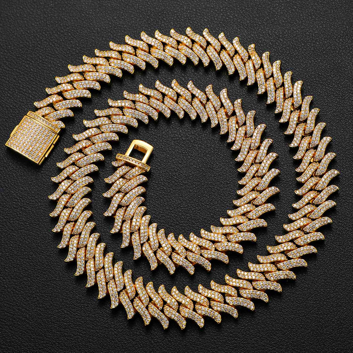 16mm Thorn Cuban Link Chain