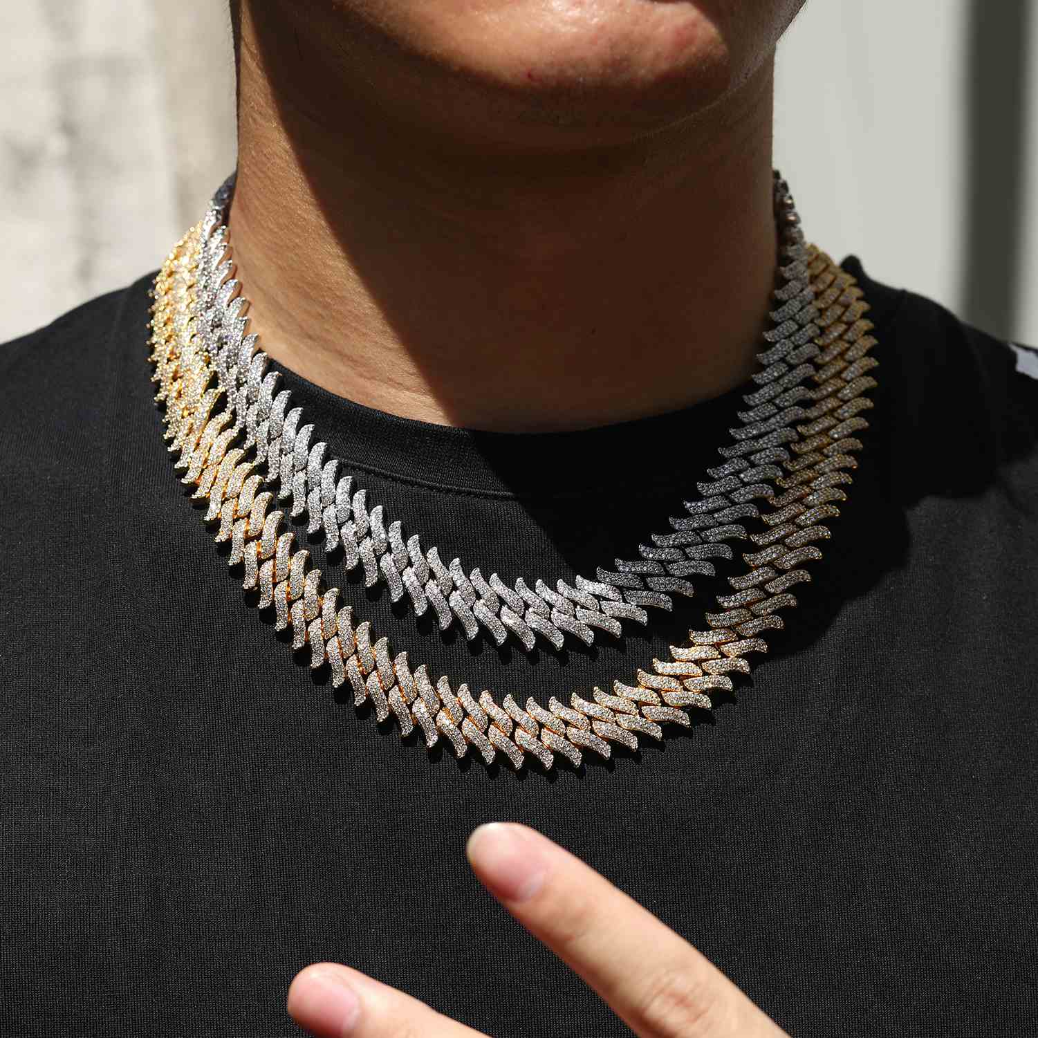 16mm Thorn Cuban Link Chain