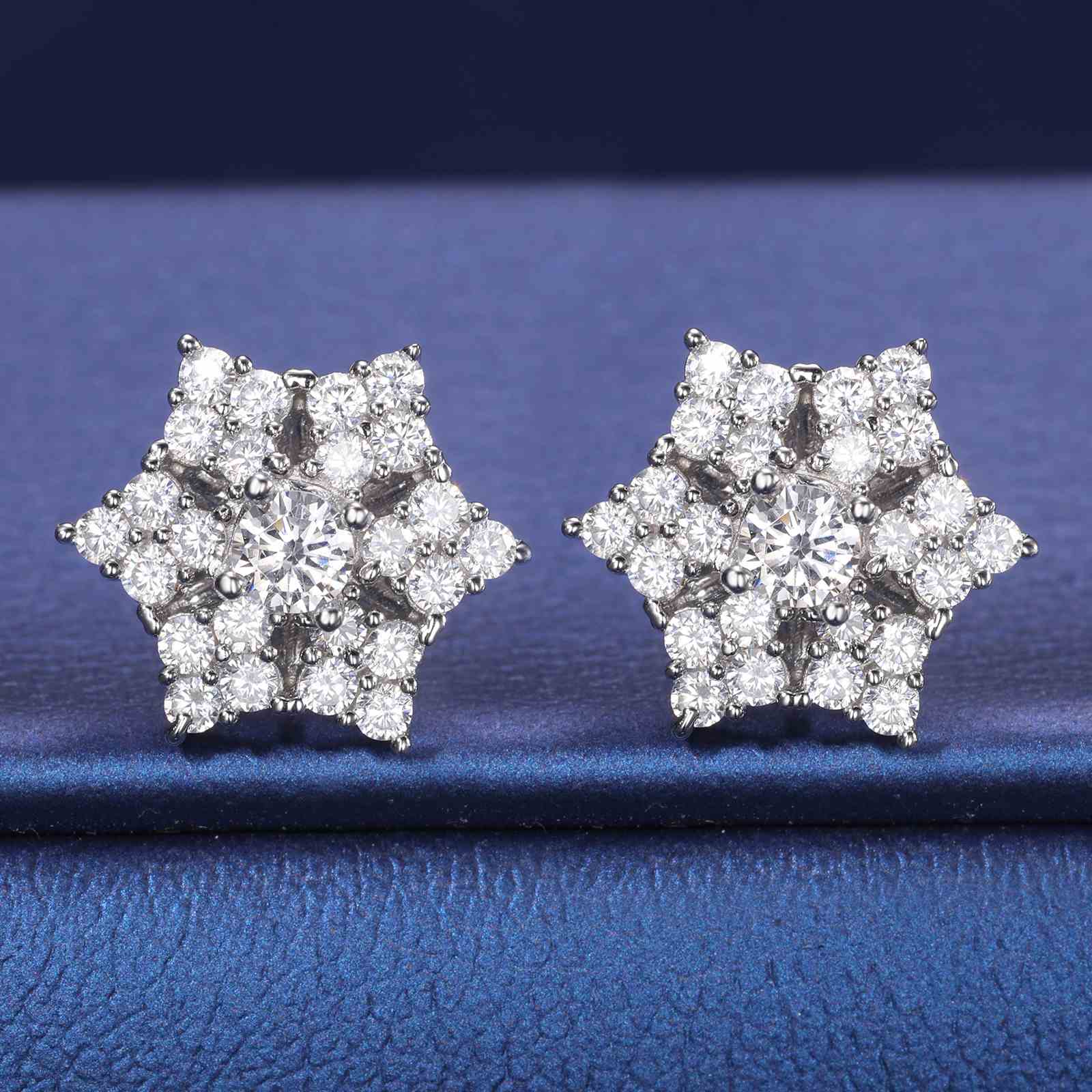 Dual Use Six-pointed Star Earring