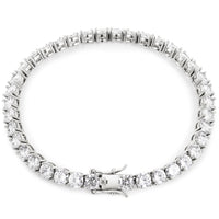 925 Silver Moissanite 5mm Tennis Bracelet TQB0004