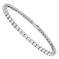 Moissanite Tennis Bracelet with Durable Stainless Steel Setting SMB0001