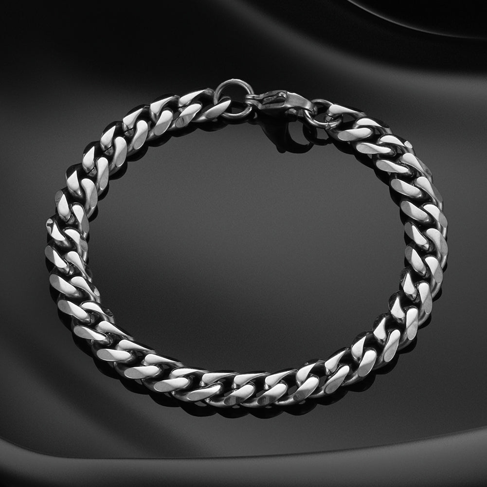 Gold Finish Copper Cuban Link Chain Necklace for Men CZBHX0129