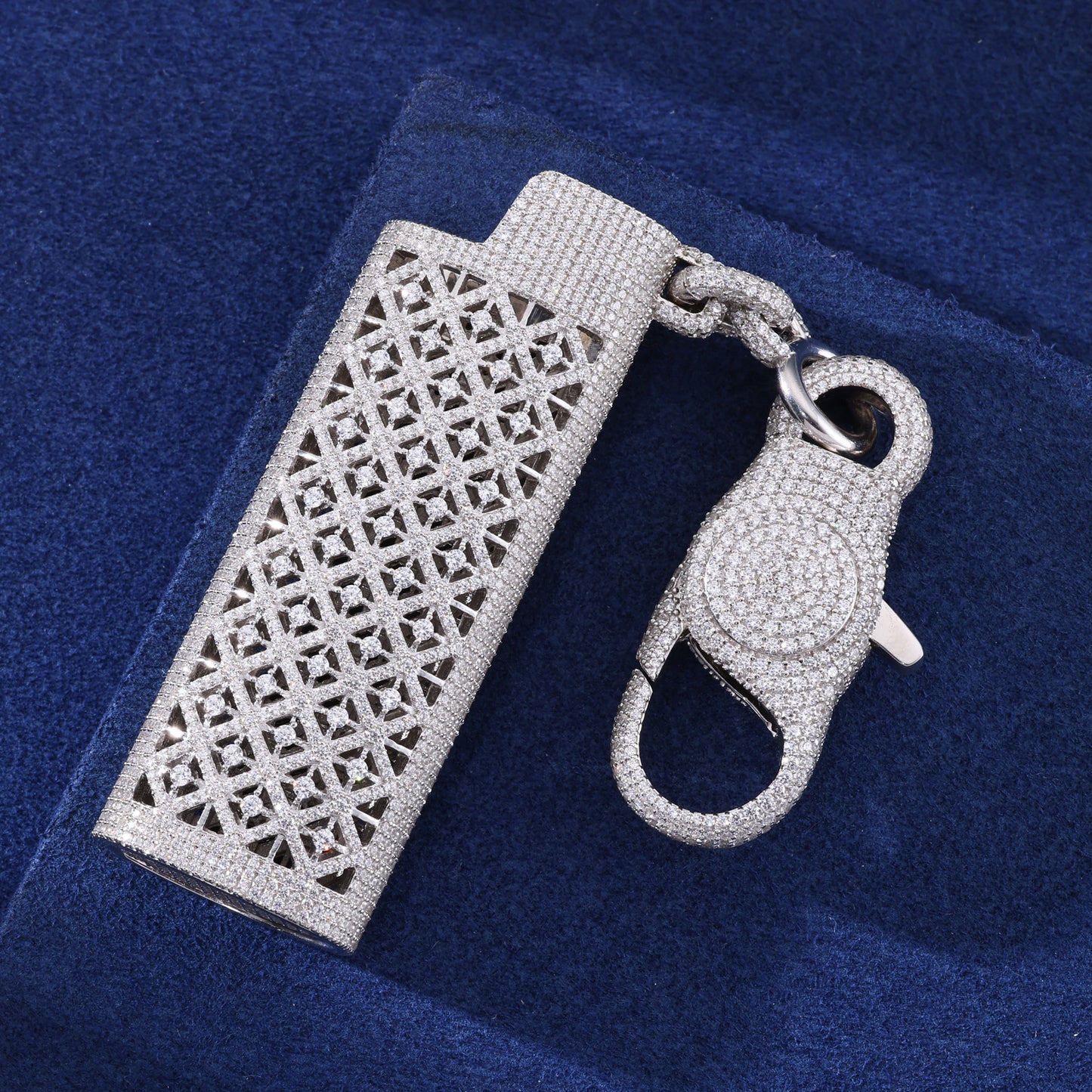 Iced Out Lighter Case Hip Hop Diamond Style Cover CZLCO001