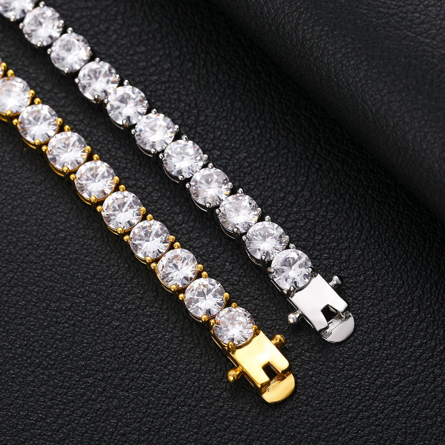 925 Silver Moissanite 5mm Tennis Bracelet TQB0004
