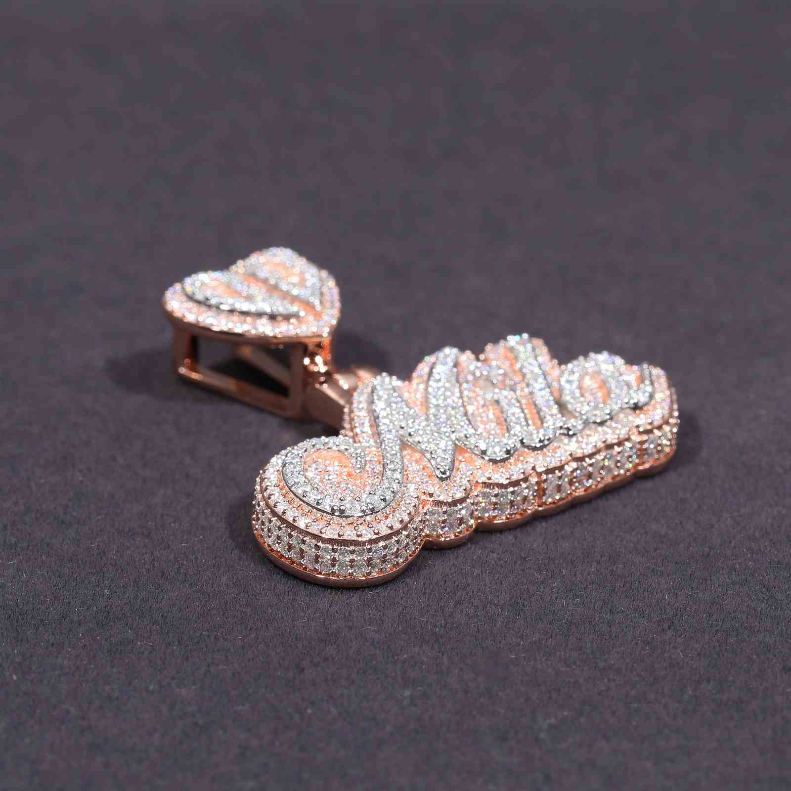 Rose Gold Letter Pendant