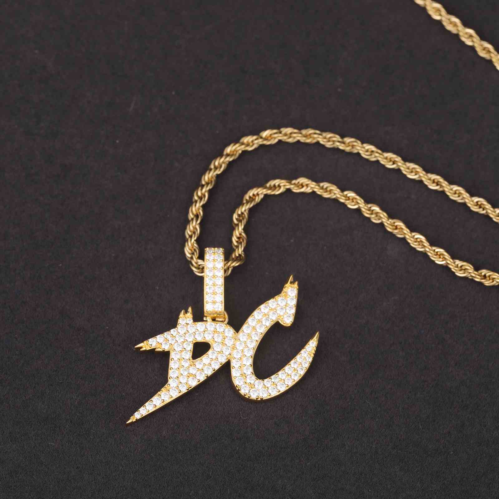 Letter DC Pendant