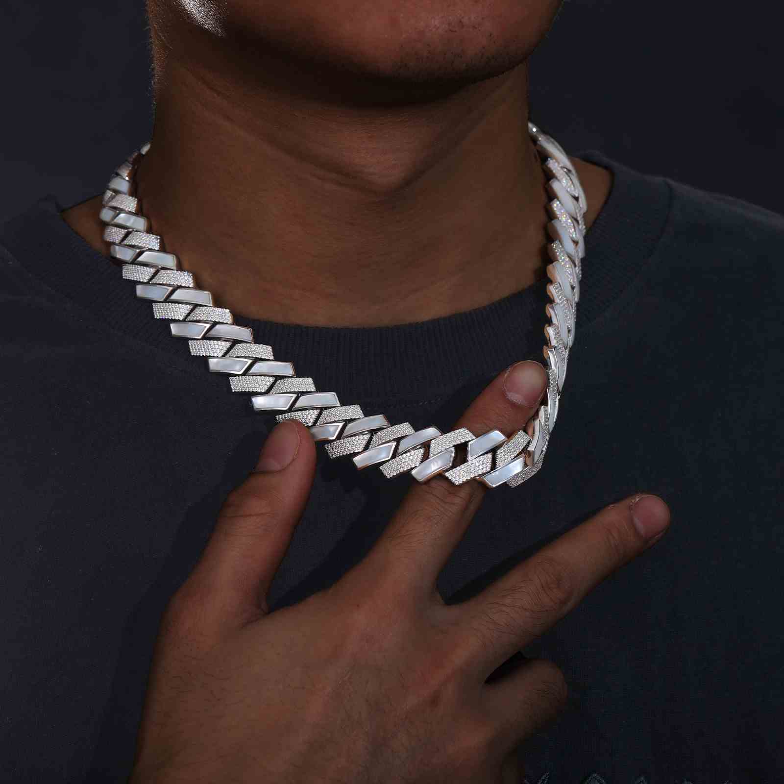 18mm Shell Cuban Link Chain