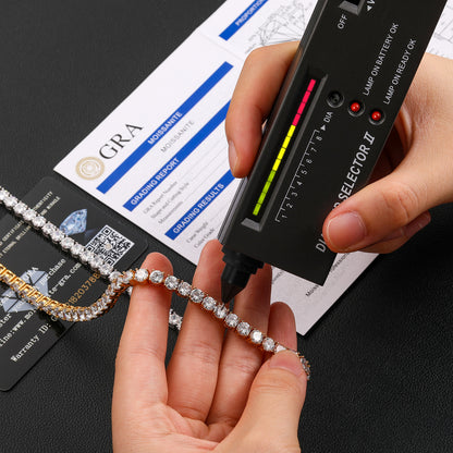 925 Silver Moissanite 5mm Tennis Bracelet TQB0004