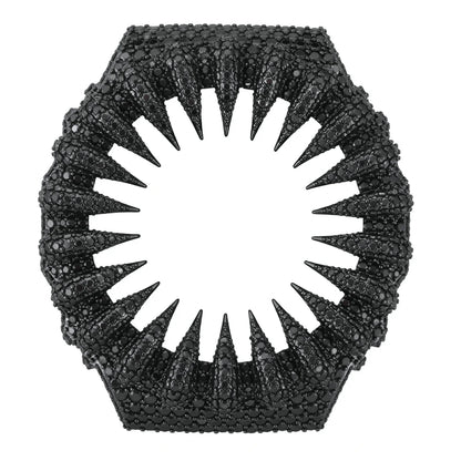 Bear Claw Iced Out Moissanite Silver Watch Case for GA2100 TQW0039