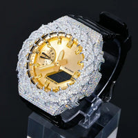 Iced Out Thorn Watch Bezel Case Compatible with GA2100 TQW0004