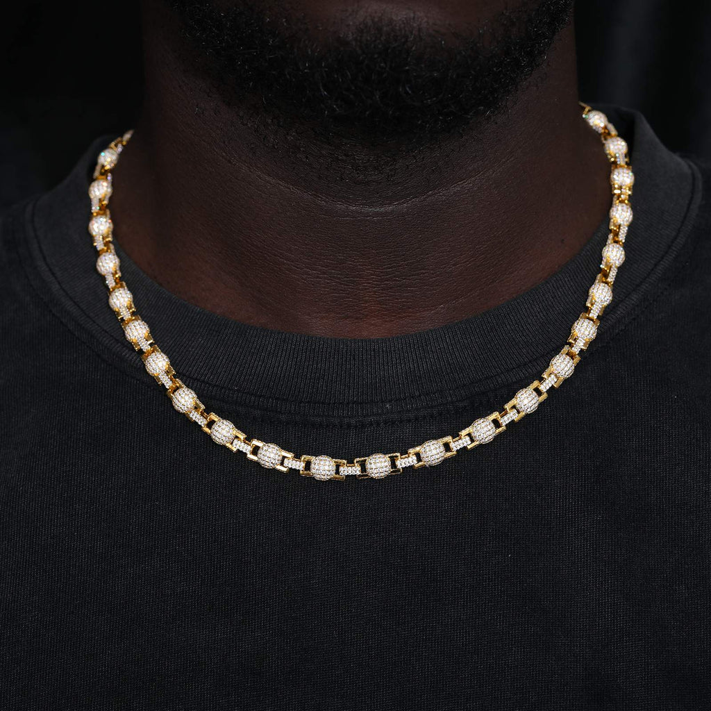 Hip Hop Jewelry Iced Out Gold Cuban Link Chains For Men – TUHE Jewelry
