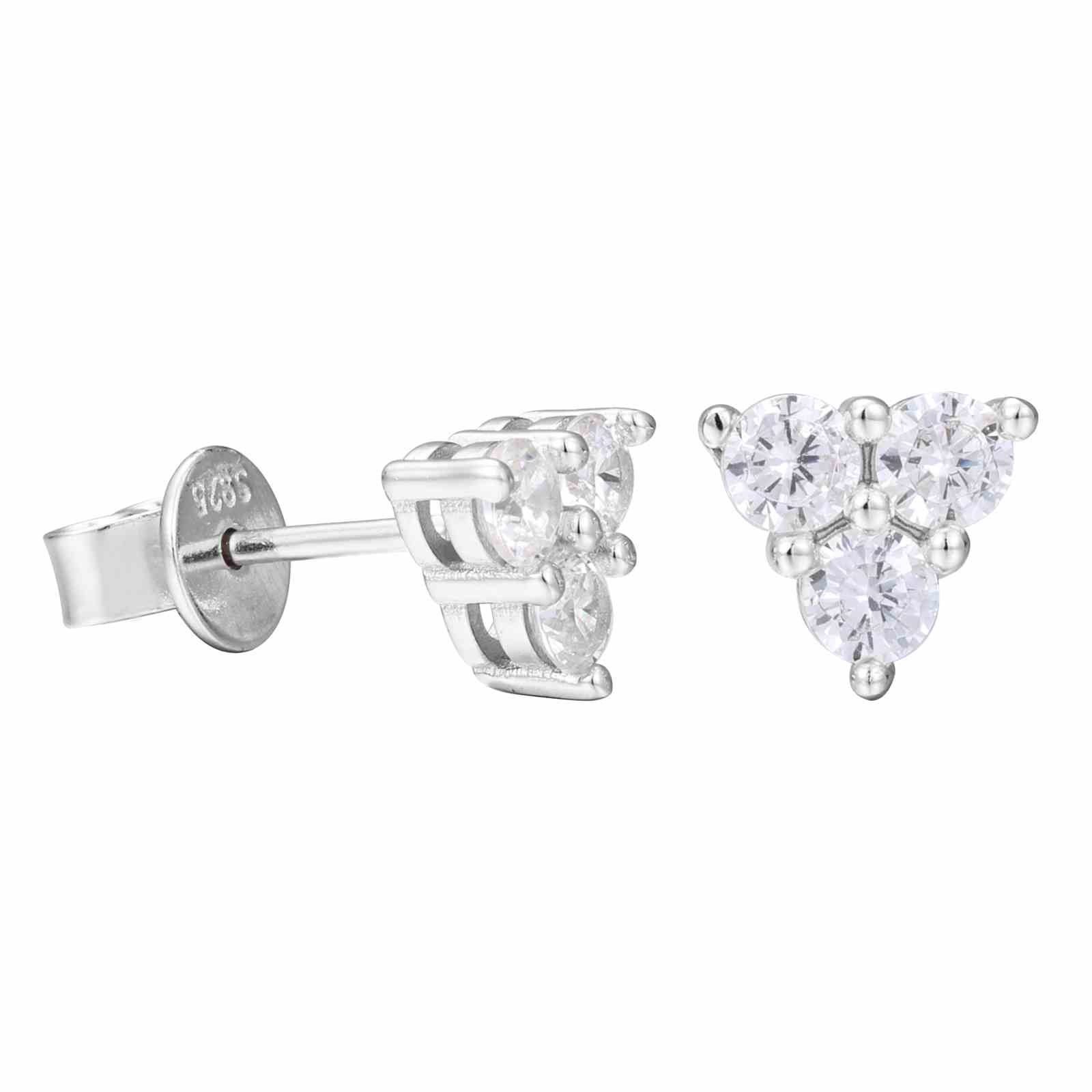 halo diamond earrings
