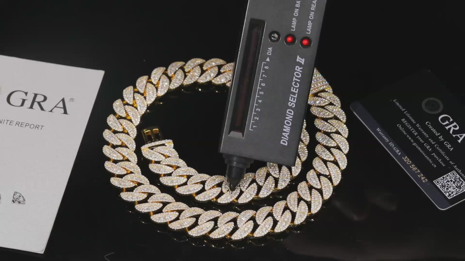 18mm Leaf Cuban Link Chain